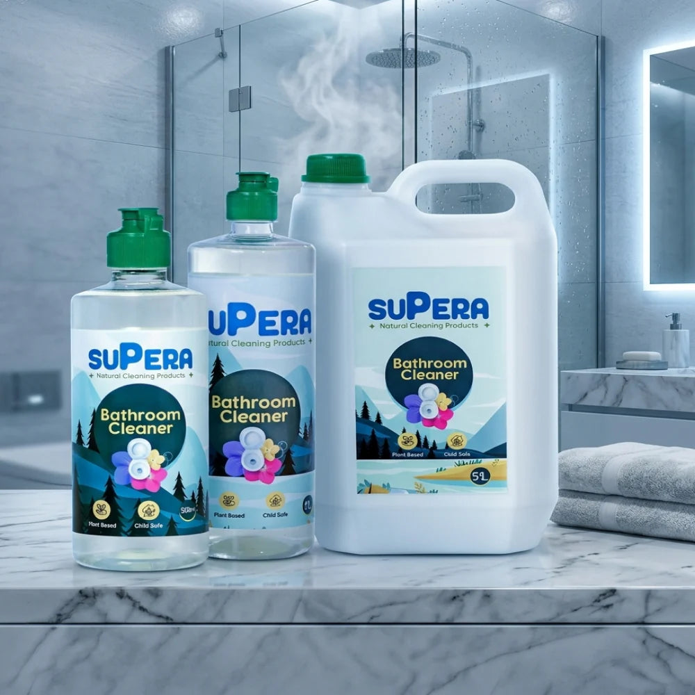 Toilet and bathroom cleaners