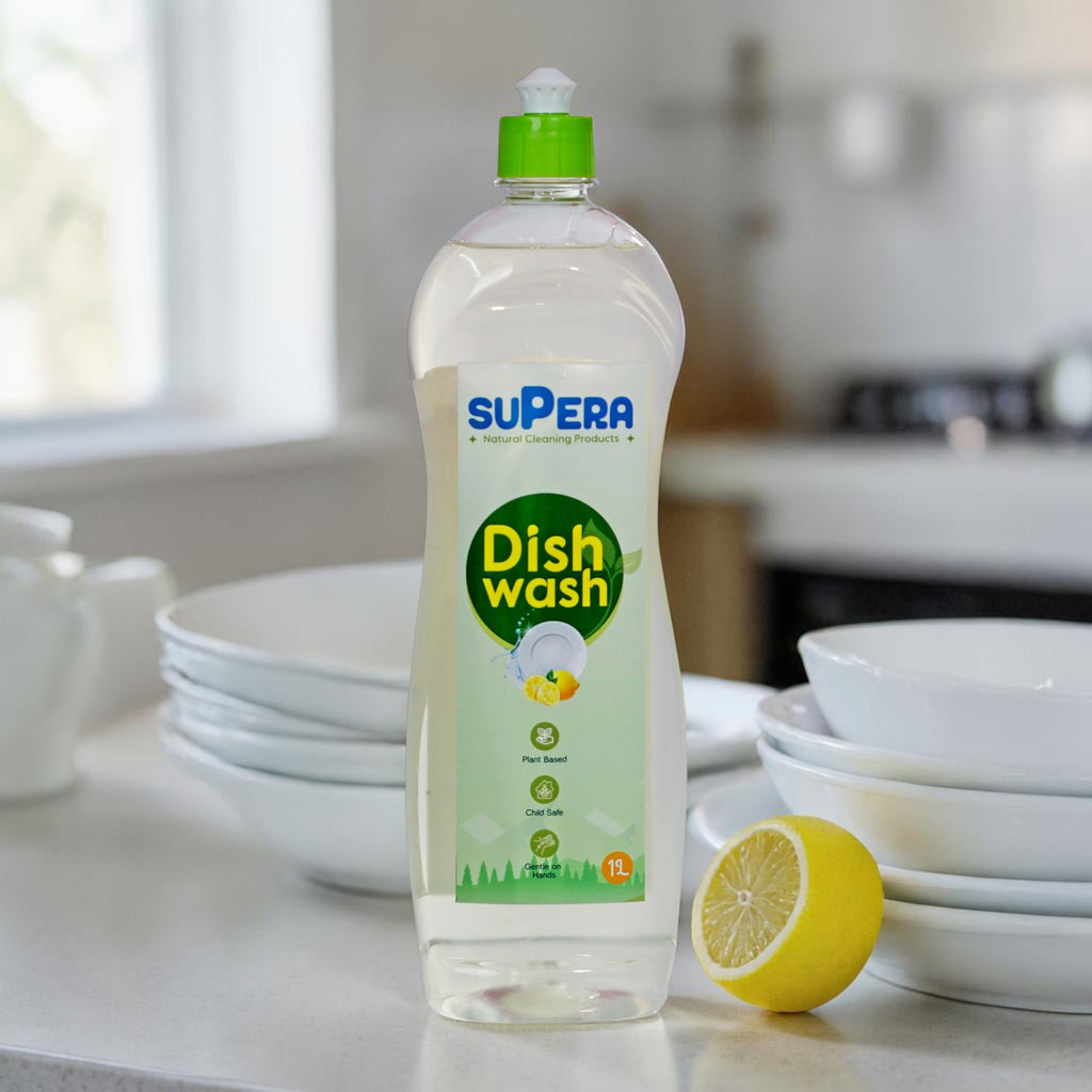Supera Laundry & Dishwash - Fresh Duo ( 1L Each - Total 2L Pack)