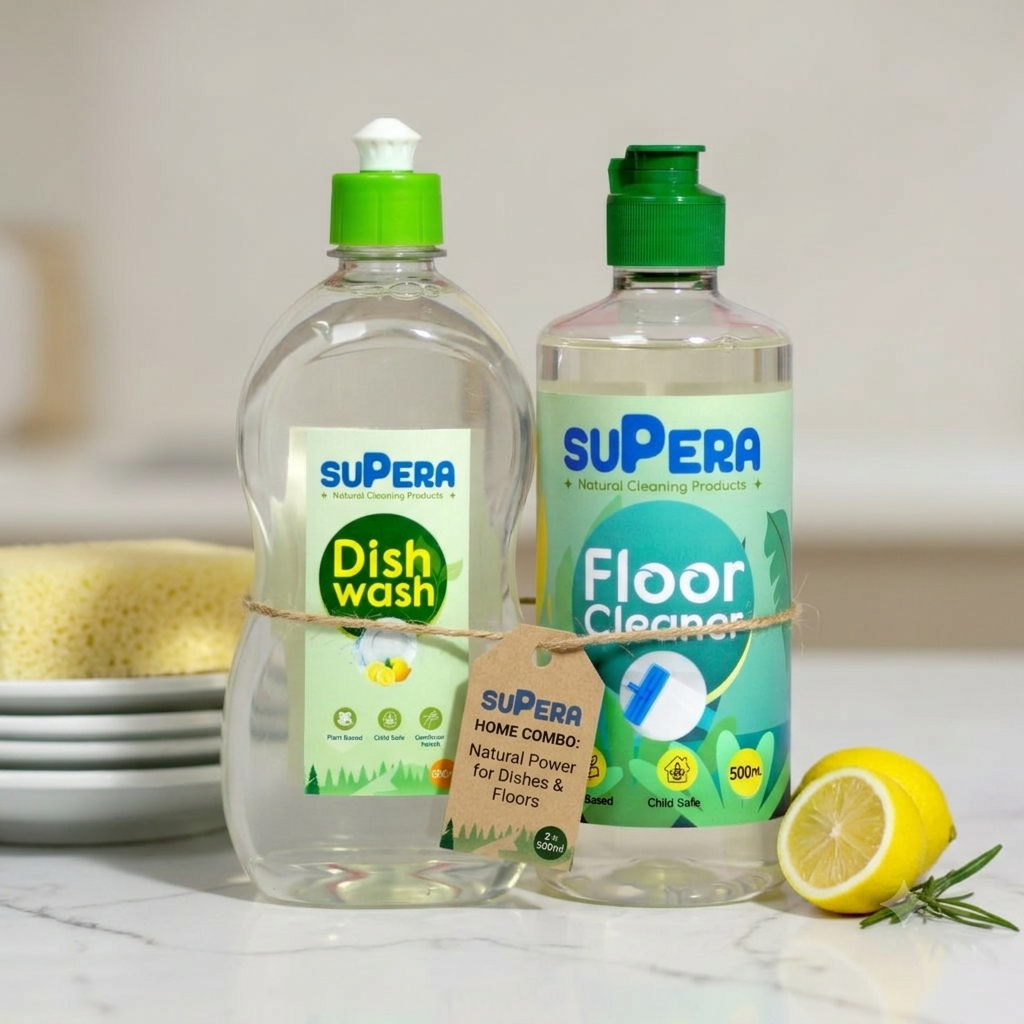 Supera Kitchen & Floor Essentials (500ml Trial Duo)